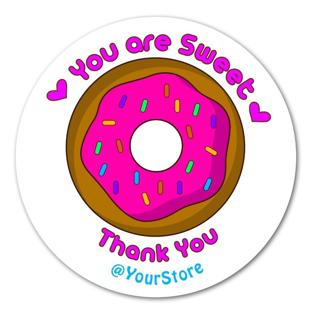 Thank You Stickers - Picture 2 of 2